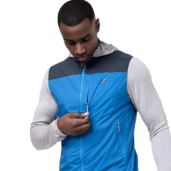Vests & Gilets-Mountain Equipment Mens Aerotherm Vest - Blue Nights-Ember