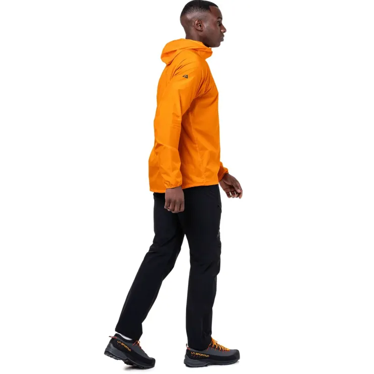 Softshell Jackets-Mountain Equipment Mens Aerofoil Hooded Jacket - Ember