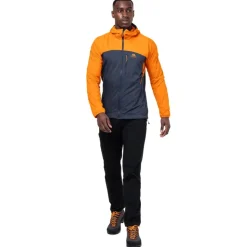 Softshell Jackets-Mountain Equipment Mens Aerotherm Jacket - Atlantic-Blue Nights