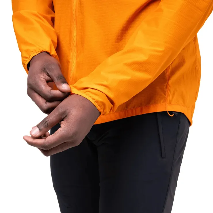 Softshell Jackets-Mountain Equipment Mens Aerofoil Hooded Jacket - Blue Nights