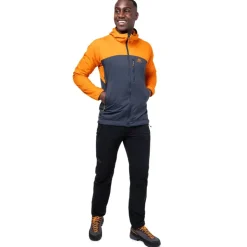 Softshell Jackets-Mountain Equipment Mens Aerotherm Jacket - Blue Nights-Ember