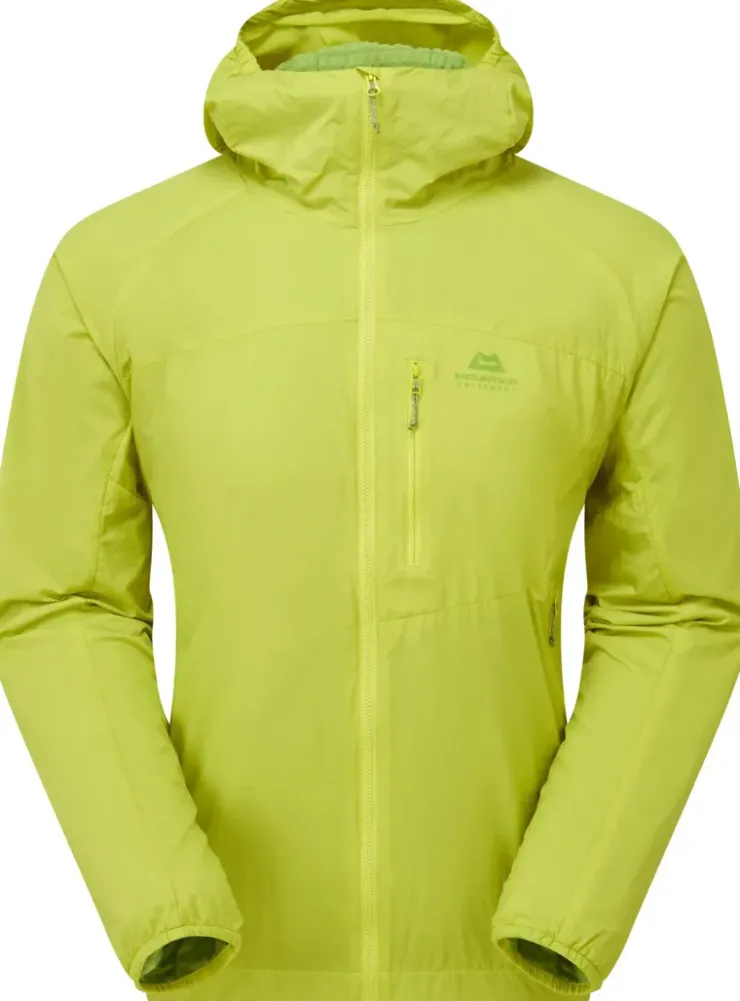 Softshell Jackets-Mountain Equipment Mens Aerotherm Jacket - Vine Green