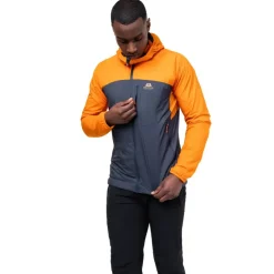 Softshell Jackets-Mountain Equipment Mens Aerotherm Jacket - Vine Green