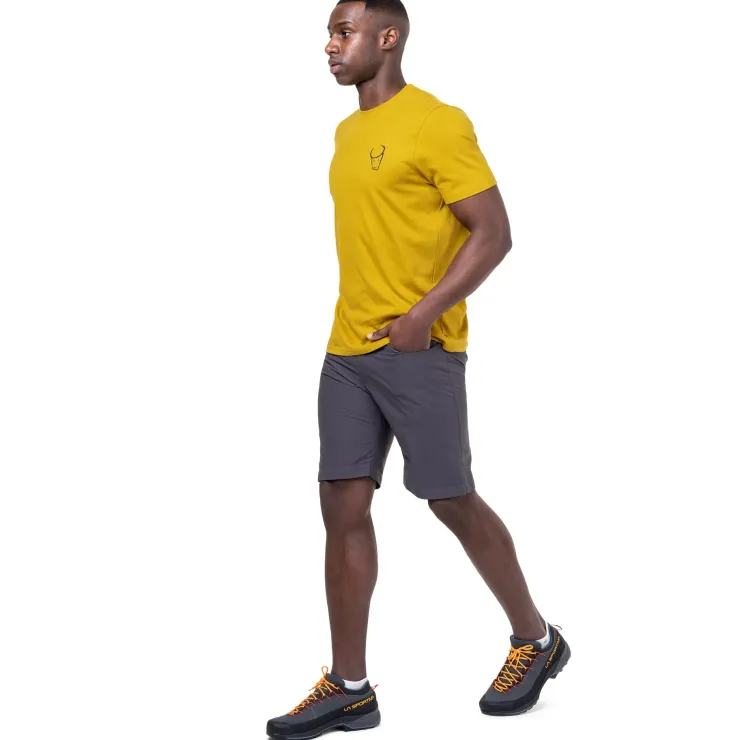 Shorts-Mountain Equipment Mens Approach Short - Blue Nights