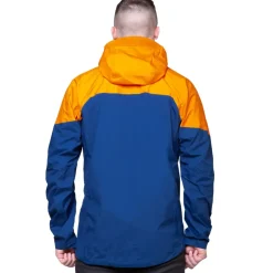 Waterproof Jackets-Mountain Equipment Mens Atmo Jacket - Admiral-Ember