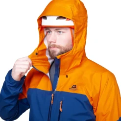 Waterproof Jackets-Mountain Equipment Mens Atmo Jacket - Admiral-Ember