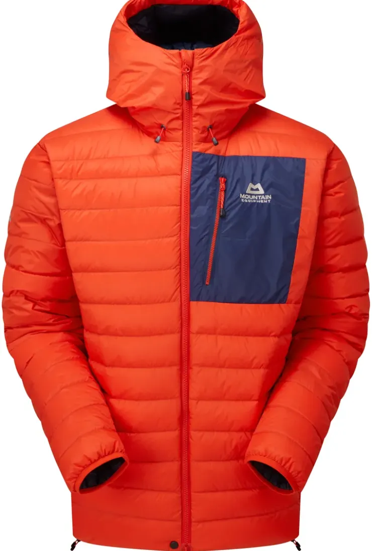 Insulated Jackets-Mountain Equipment Mens Baltoro Jacket - Magma-Medieval