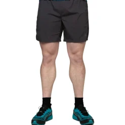 Shorts-Mountain Equipment Mens Dynamo Twin Shorts - Obsidian