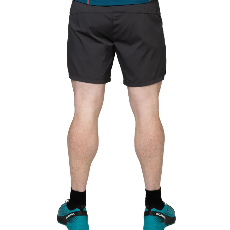 Shorts-Mountain Equipment Mens Dynamo Twin Shorts - Obsidian
