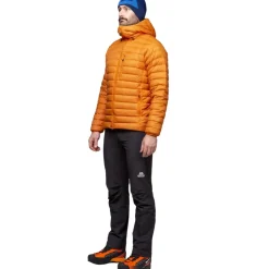 Insulated Jackets-Mountain Equipment Mens Earthrise Hooded Jacket - Dusk