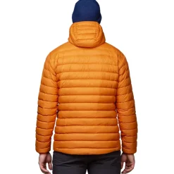Insulated Jackets-Mountain Equipment Mens Earthrise Hooded Jacket - Dusk