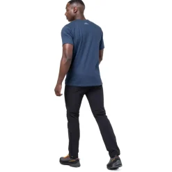 T-Shirts & Baselayers-Mountain Equipment Mens Emblem Tee - Olive Oil
