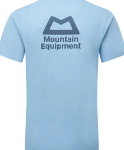 T-Shirts & Baselayers-Mountain Equipment Mens Everest Tee - Heritage Blue
