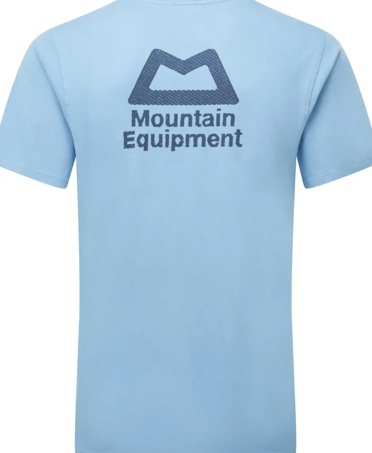 T-Shirts & Baselayers-Mountain Equipment Mens Everest Tee - Heritage Blue