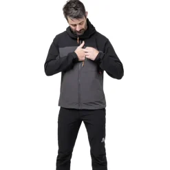 Softshell Jackets-Mountain Equipment Mens Frontier Jacket - Black