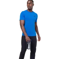 T-Shirts & Baselayers-Mountain Equipment Mens Groundup Tee - Atlantic Blue
