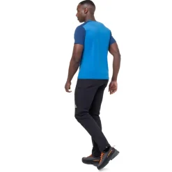 T-Shirts & Baselayers-Mountain Equipment Mens Headpoint Block Tee - Sage-Flint