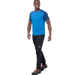 T-Shirts & Baselayers-Mountain Equipment Mens Headpoint Block Tee - Vine-Cactus