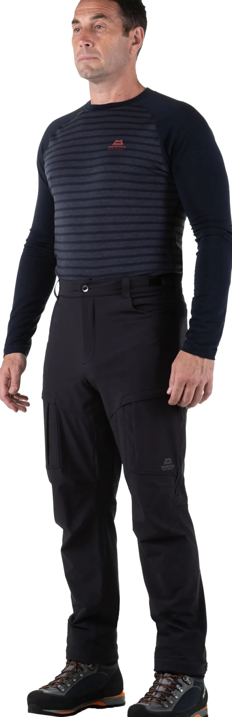 Trousers & Leg Wear-Mountain Equipment Mens Ibex Pro Pant - Black