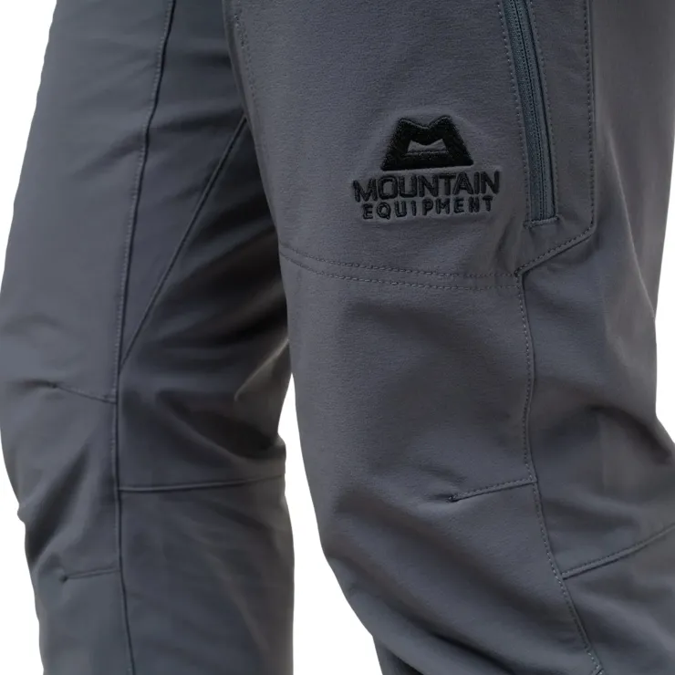 Trousers & Leg Wear-Mountain Equipment Mens Ibex Mountain Pant - Anvil Grey