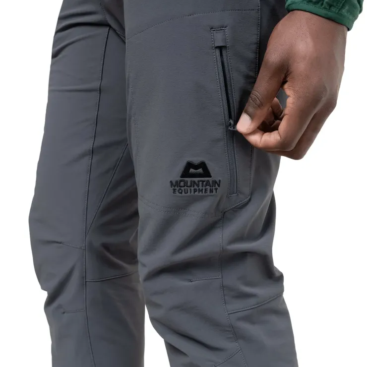 Trousers & Leg Wear-Mountain Equipment Mens Ibex Mountain Pant - Anvil Grey