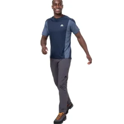 T-Shirts & Baselayers-Mountain Equipment Mens Ignis Tee - Admiral-Atlantic