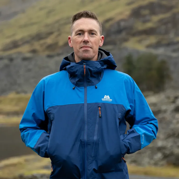 Waterproof Jackets-Mountain Equipment Mens Lhotse Jacket - Admiral-Atlantic