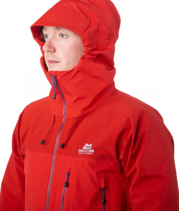 Waterproof Jackets-Mountain Equipment Mens Lhotse Jacket - Majolica-Mykonos