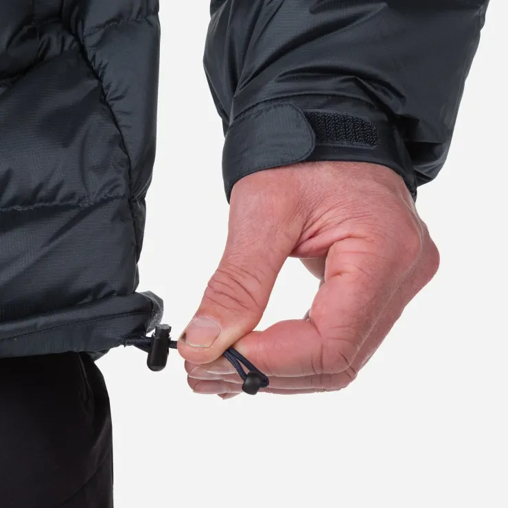 Insulated Jackets-Mountain Equipment Mens Lightline Jacket - Black