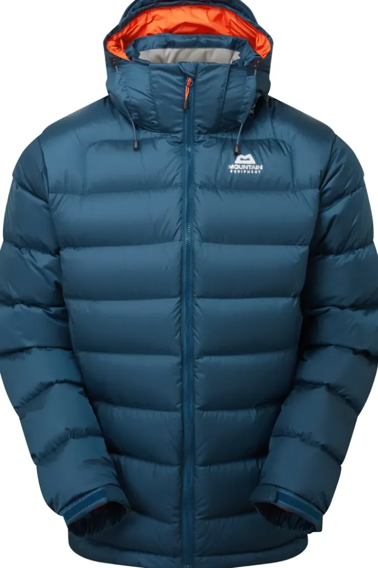 Insulated Jackets-Mountain Equipment Mens Lightline Jacket - Majolica Blue