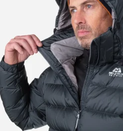 Insulated Jackets-Mountain Equipment Mens Lightline Jacket - Majolica Blue