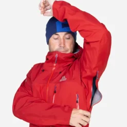 Waterproof Jackets-Mountain Equipment Mens Makalu Jacket - Dusk-Cosmos