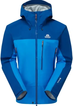 Waterproof Jackets-Mountain Equipment Mens Makalu Jacket - Atlantic-Admiral