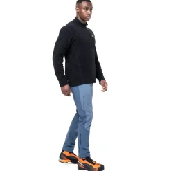 Fleece & Mid Layer-Mountain Equipment Mens Micro Zip-T Fleece - Black