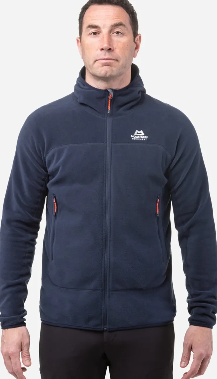 Fleece & Mid Layer-Mountain Equipment Mens Micro Zip Fleece Jacket - Cosmos