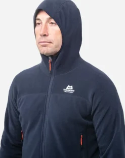 Fleece & Mid Layer-Mountain Equipment Mens Micro Zip Fleece Jacket - Cosmos