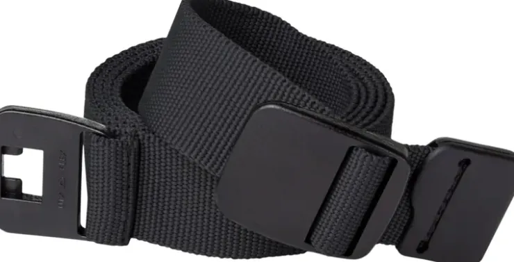 Belts & Braces-Mountain Equipment Mens 25mm Webbing Belt - Black