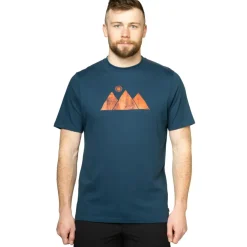 T-Shirts & Baselayers-Mountain Equipment Mens Mountain Sun Tee - Cactus