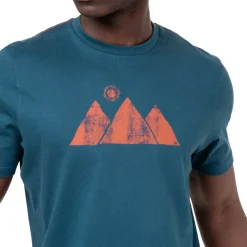 T-Shirts & Baselayers-Mountain Equipment Mens Mountain Sun Tee - Etruscan Red