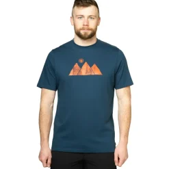 T-Shirts & Baselayers-Mountain Equipment Mens Mountain Sun Tee - Majolica Blue