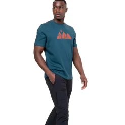 T-Shirts & Baselayers-Mountain Equipment Mens Mountain Sun Tee - Majolica Blue