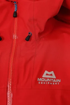 Waterproof Jackets-Mountain Equipment Mens Nunatak Jacket - Chili Red