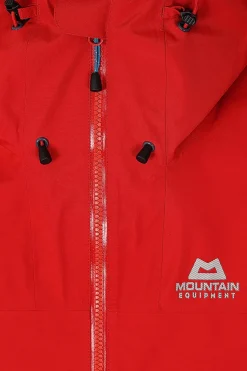 Waterproof Jackets-Mountain Equipment Mens Nunatak Jacket - Chili Red