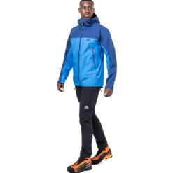 Waterproof Jackets-Mountain Equipment Mens Odyssey Jacket - Atlantic-Admiral