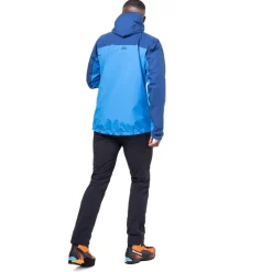 Waterproof Jackets-Mountain Equipment Mens Odyssey Jacket - Atlantic-Admiral
