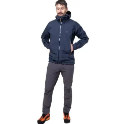 Waterproof Jackets-Mountain Equipment Mens Odyssey Jacket - Chili Red