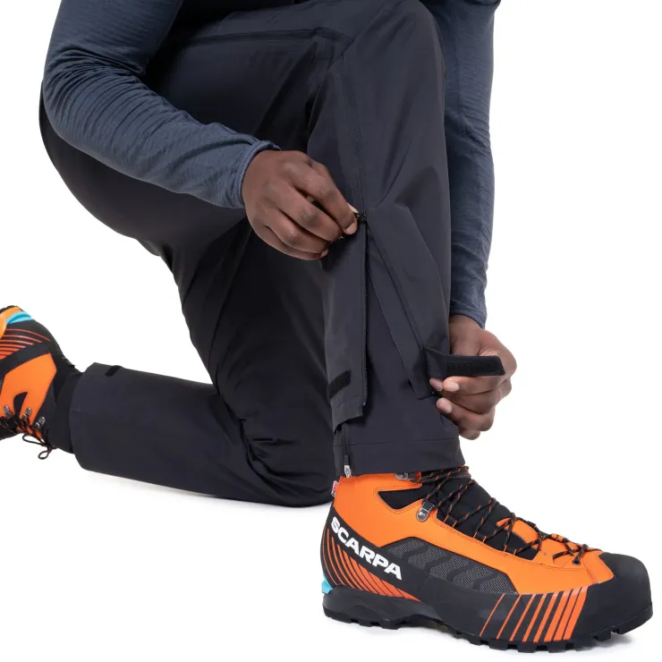 Waterproof Trousers-Mountain Equipment Mens Odyssey Pant - Black