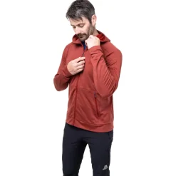 Fleece & Mid Layer-Mountain Equipment Mens Oracool Hooded Jacket - Cosmos