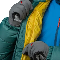 Insulated Jackets-Mountain Equipment Mens Paiyu Jacket - Dusk-Red Rock