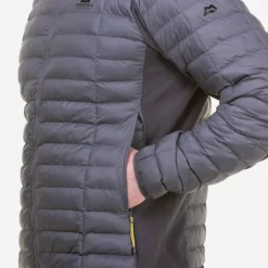 Insulated Jackets-Mountain Equipment Mens Particle Jacket - Anvil-Obsidian